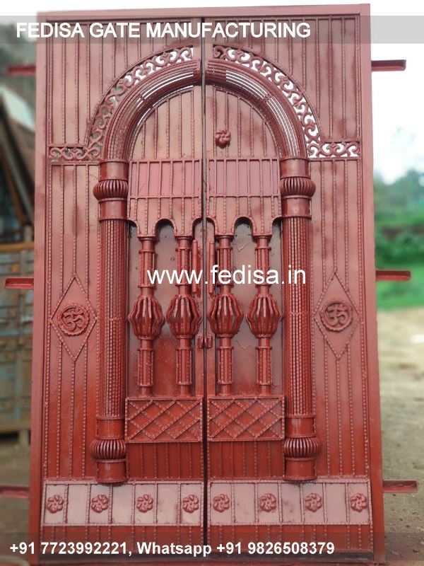 Iron Gate Design Sliding Gate Design Herringbone Gate No Sag Gate Design