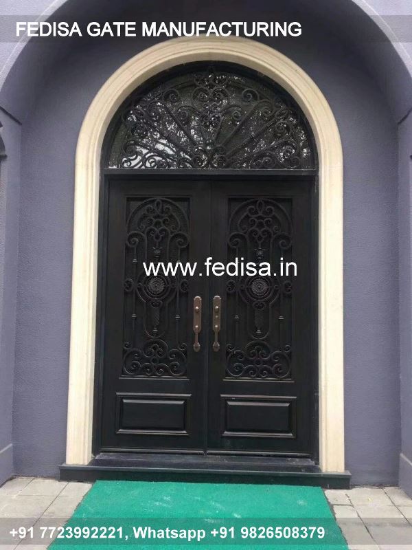 Gate Design Steel Gate Design Double Gate Design Modern Iron Pipe Gate