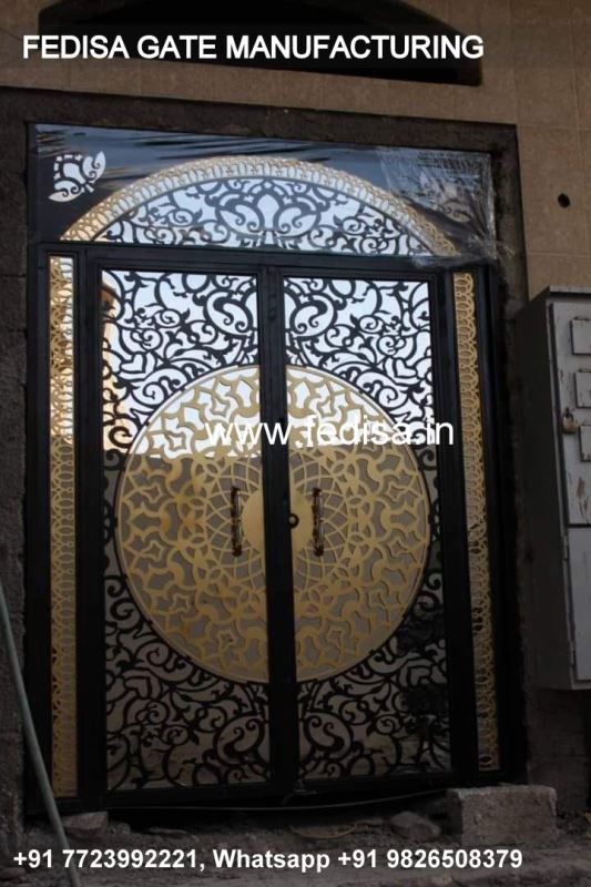Iron Gate Design Safety Grill Gate Design For Main Door House Gate Color Steel Gate New Design