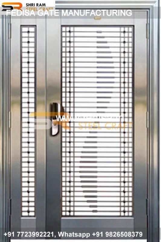 Iron Gate Design Safety Grill Gate Design For Main Door Grill Gate Color Main Gate Double Door Design