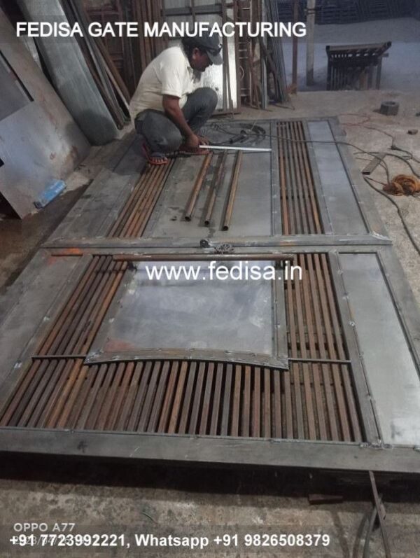 Iron Gate Design Simple Gate Design Dwar Parda Decorative Laser Cutting Gate Design