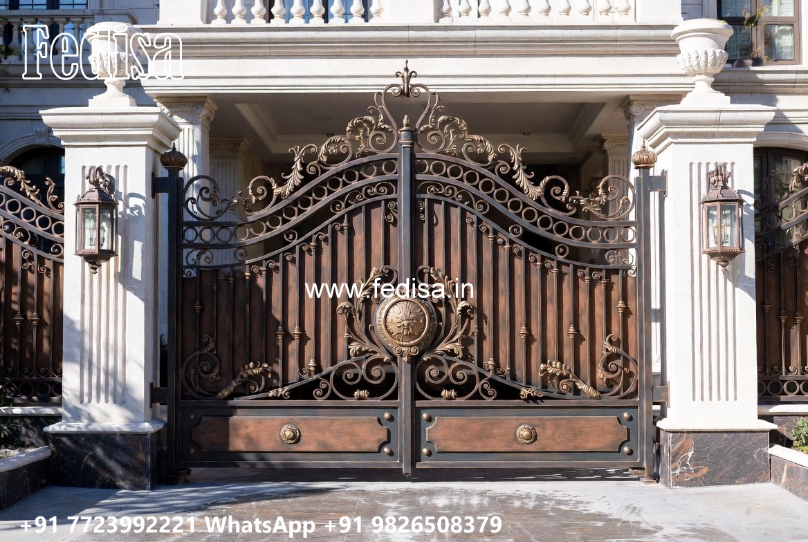 House Gate Design, Latest Main Sliding Gate Designs For House 329 Gate Design Ideas