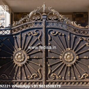 Front Gate Design, Iron Fence Designs 358 Gate Design Ideas