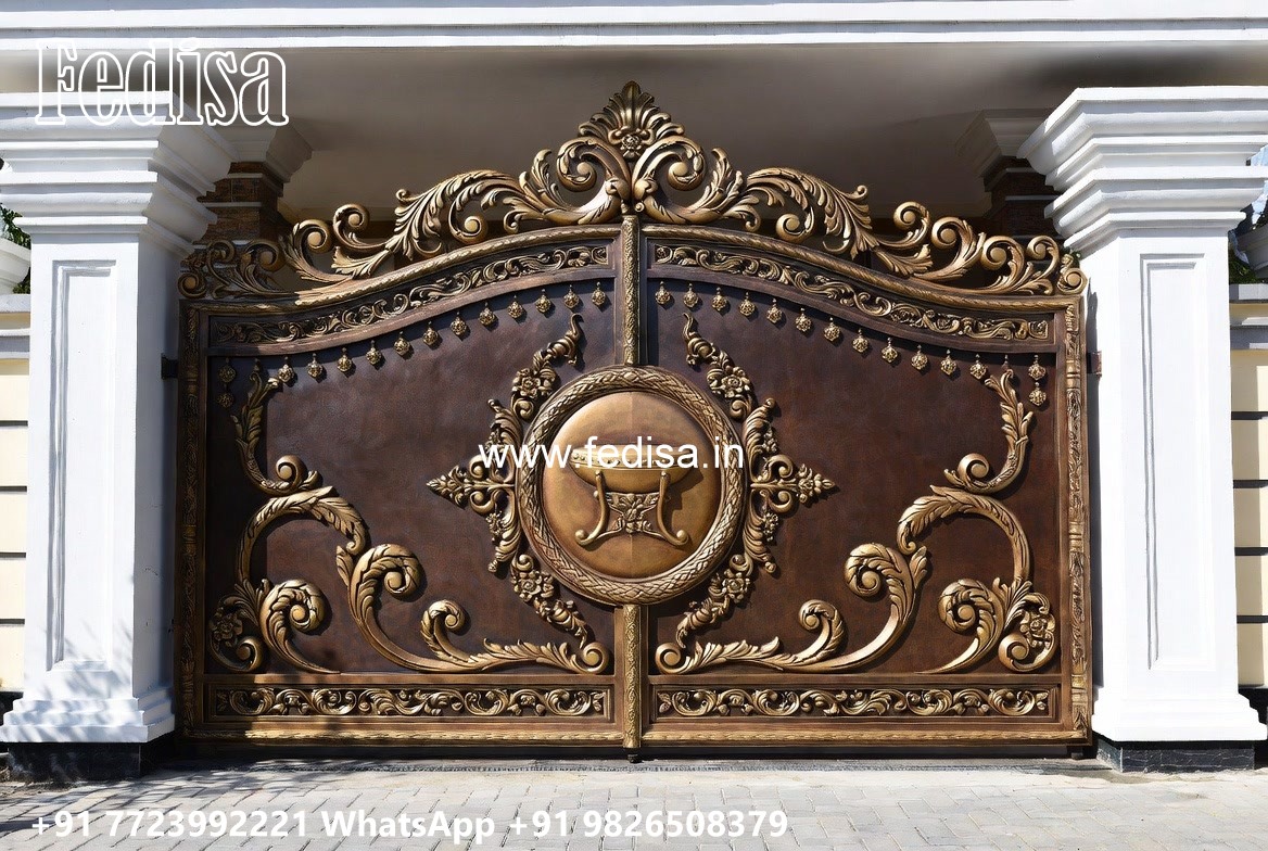 Steel Gate Design, Compound Wall Gate Price 462 Gate Design Ideas