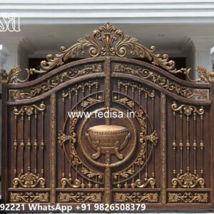 Front Gate Design, Simple Iron Gate Designs For Homes 468 Gate Design Ideas