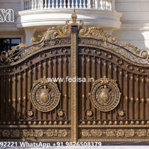 Main Gate Design 2054, Fancy Steel Gate Design 573 Gate Design Ideas