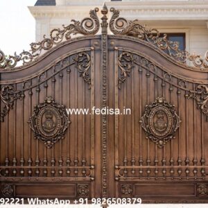 Gate Ka Design, Double Door Steel Gate Design 595 Gate Design Ideas
