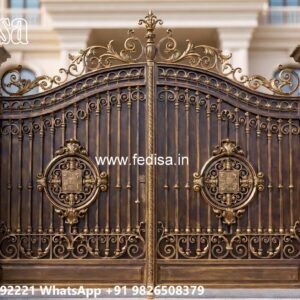 Gate Design, Steel And Iron Mix Gate Design 820 Gate Design Ideas