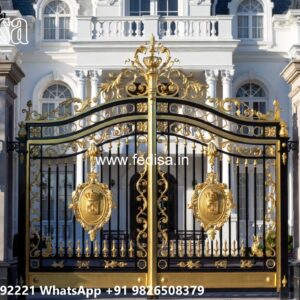 Front Gate Design, Steel Gate Double Door Design 1008 Gate Design Ideas