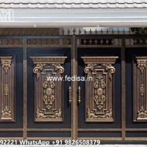 Steel Gate Design, Outside Gate Wall Design 1062 Gate Design Ideas