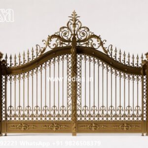 House Gate Design, Modern Iron Main Gate Design 1209 Gate Design Ideas