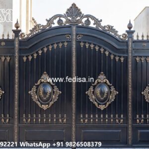 House Gate Design, Double Sliding Gate Design 1269 Gate Design Ideas