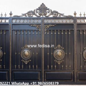 Main Gate Design 2129, Gate Grill Gate 1323 Gate Design Ideas