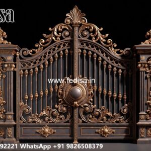 Front Gate Design, Front Gate Sliding Design 1408 Gate Design Ideas