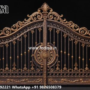 Main Gate Design 2140, Sliding Folding Gate Design 1433 Gate Design Ideas