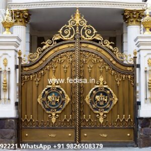 Front Gate Design, Front Gate Design In Steel 1458 Gate Design Ideas