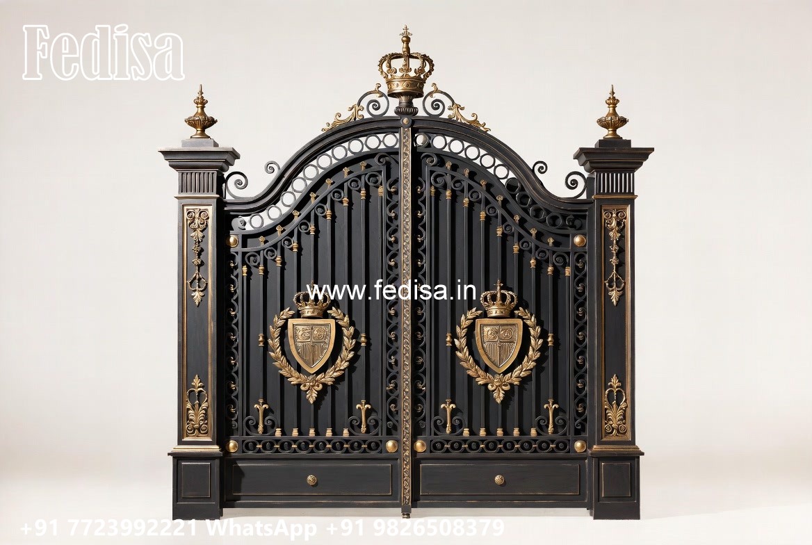 Steel Gate Design, Home Main Gate Grill Design 1592 Gate Design Ideas
