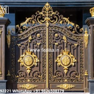 Modern Gate Design, Boundary Wall Grill Design 1741 Gate Design Ideas