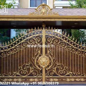 Grill Gate Design, Wood Gate Design For House 2046 Gate Design Ideas