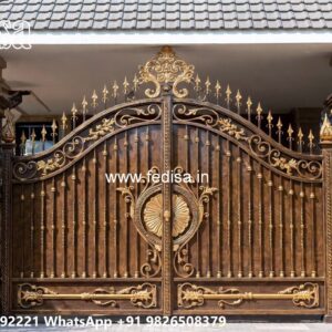 Wooden Gate Design, Folding Main Gate Design 2052 Gate Design Ideas
