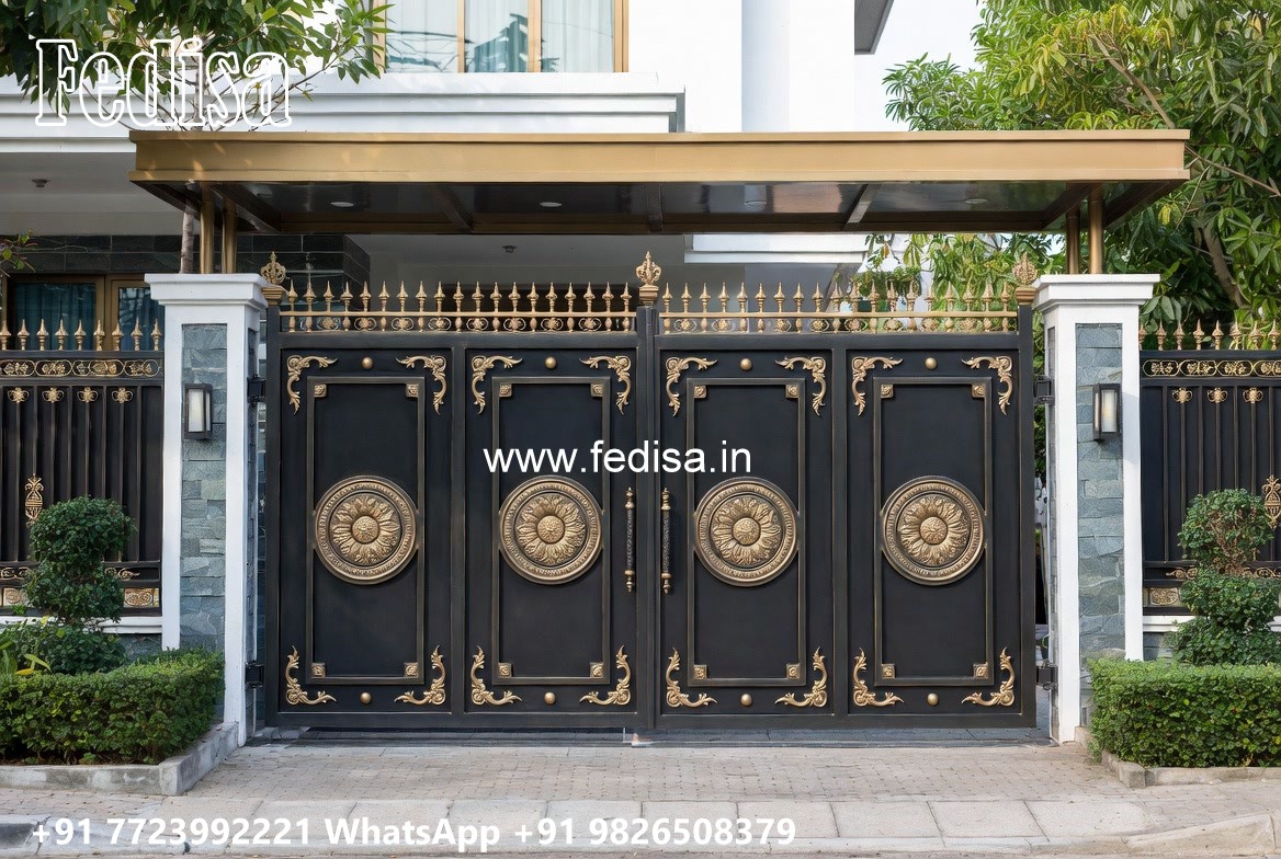 Front Gate Designs For Houses, 5 Feet Main Gate Design 2097 Gate Design Ideas