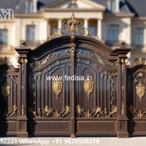 Grill Gate Design, Gate Side Wall Design 2136 Gate Design Ideas