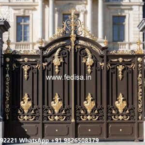Wooden Gate Design, Stainless Steel Fence Design 2142 Gate Design Ideas