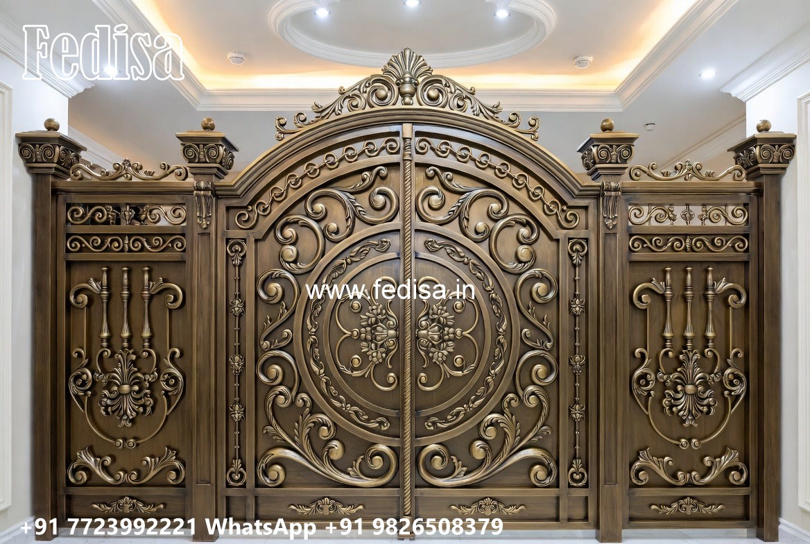 Main Gate Design 2026 With Price, Main Gate Grill Colour 2195 Gate Design Ideas