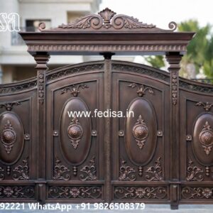 Simple Main Gate Design, Main Gate Upper Grill Design 2334 Gate Design Ideas