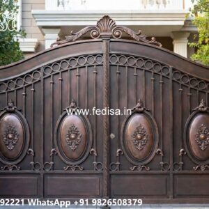 Simple Main Gate Design, Steel Framed Gates 2344 Gate Design Ideas