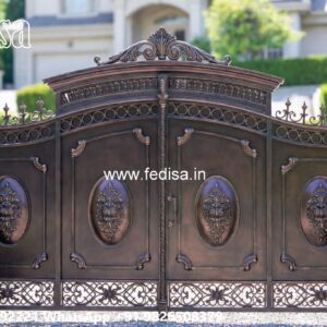 Wooden Gate Design, Front Iron Gate Design For Home 2352 Gate Design Ideas