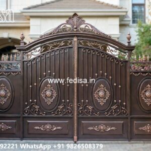 Home Gate Design, Grill For Compound Wall 2369 Gate Design Ideas