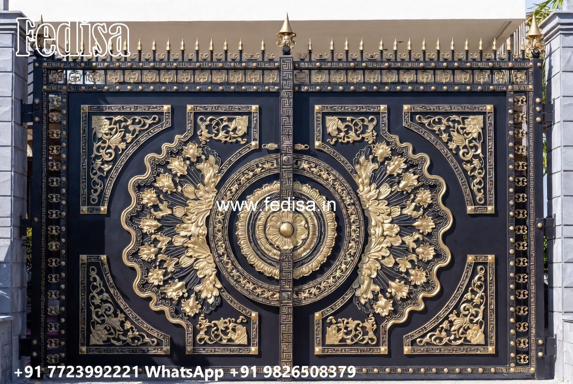 Home Gate Design, Steel Bar Gate Design 2449 Gate Design Ideas