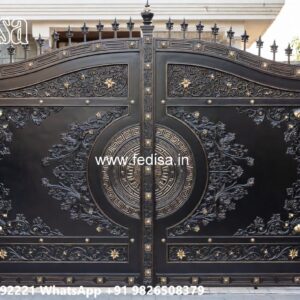 Main Gate Design 2104, Compound Wall Sliding Gate Design 2480 Gate Design Ideas