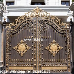 Simple Main Gate Design, Simple Boundary Wall Design With Gate 2654 Gate Design Ideas
