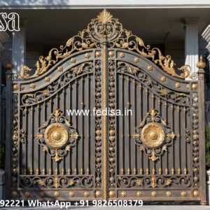 Wooden Gate Design, Sliding Iron Main Gate Design 2662 Gate Design Ideas