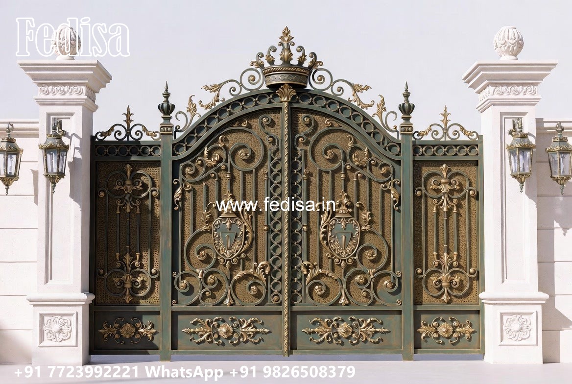 Main Gate Design 2127, Contemporary Iron Gates 2710 Gate Design Ideas