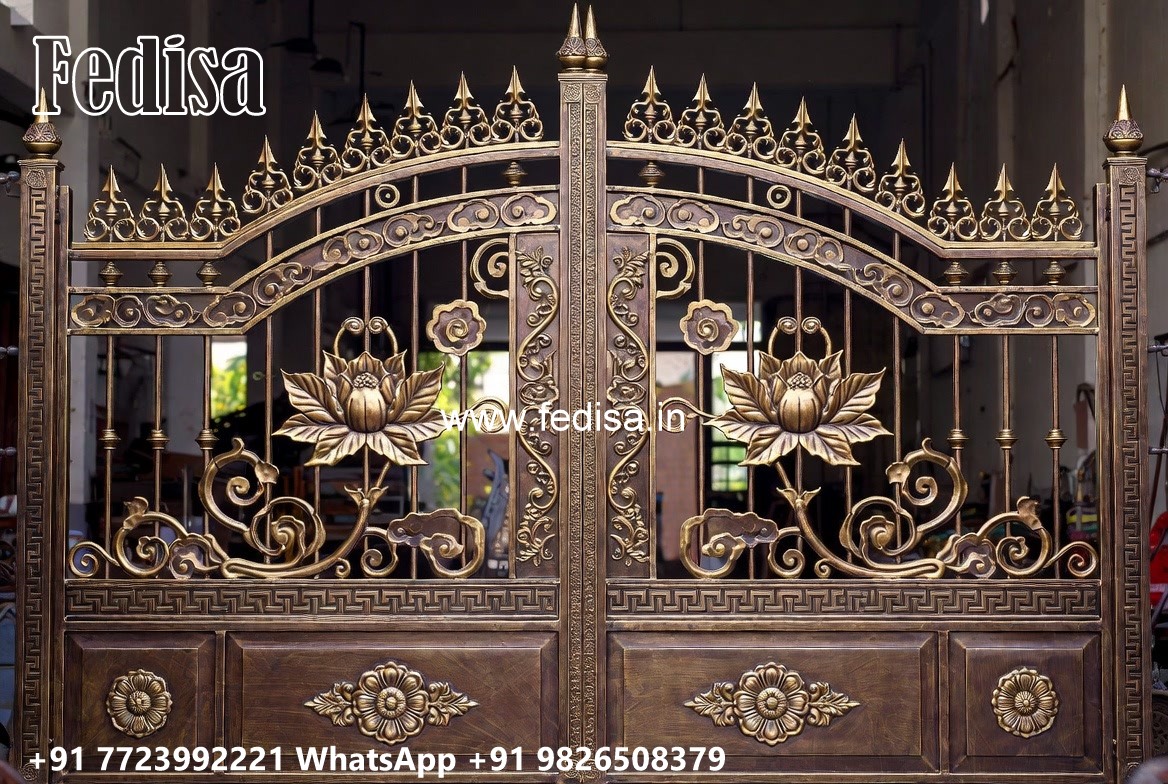 Simple Main Gate Design, Entrance Gate Design For Farmhouse Wonderful Main Gate Design Ideas