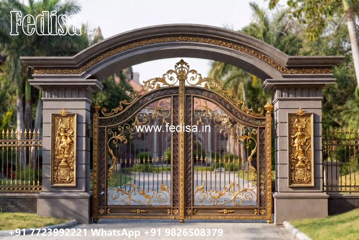 Simple Gate Design, Ornamental Gate Design Wonderful Main Gate Design Ideas