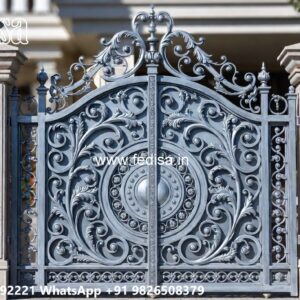 Wooden Gate Design, Simple Stainless Steel Gate Design Wonderful Main Gate Design Ideas