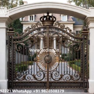 New Gate Design, Wrought Iron Fence Designs Wonderful Main Gate Design Ideas