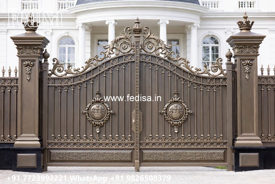 Gate Design 2057, Double Gate Design For Home Wonderful Main Gate Design Ideas