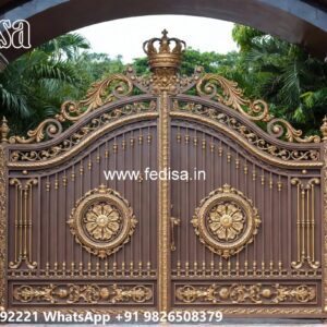 Main Gate Grill Design For Home, Fancy Iron Gate Wonderful Main Gate Design Ideas