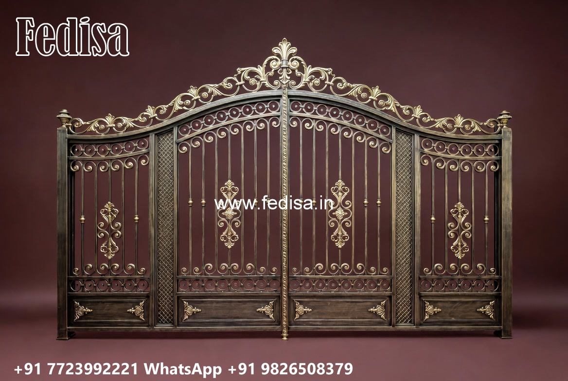 Small Gate Design, Steel Sheet Gate Design Wonderful Main Gate Design Ideas