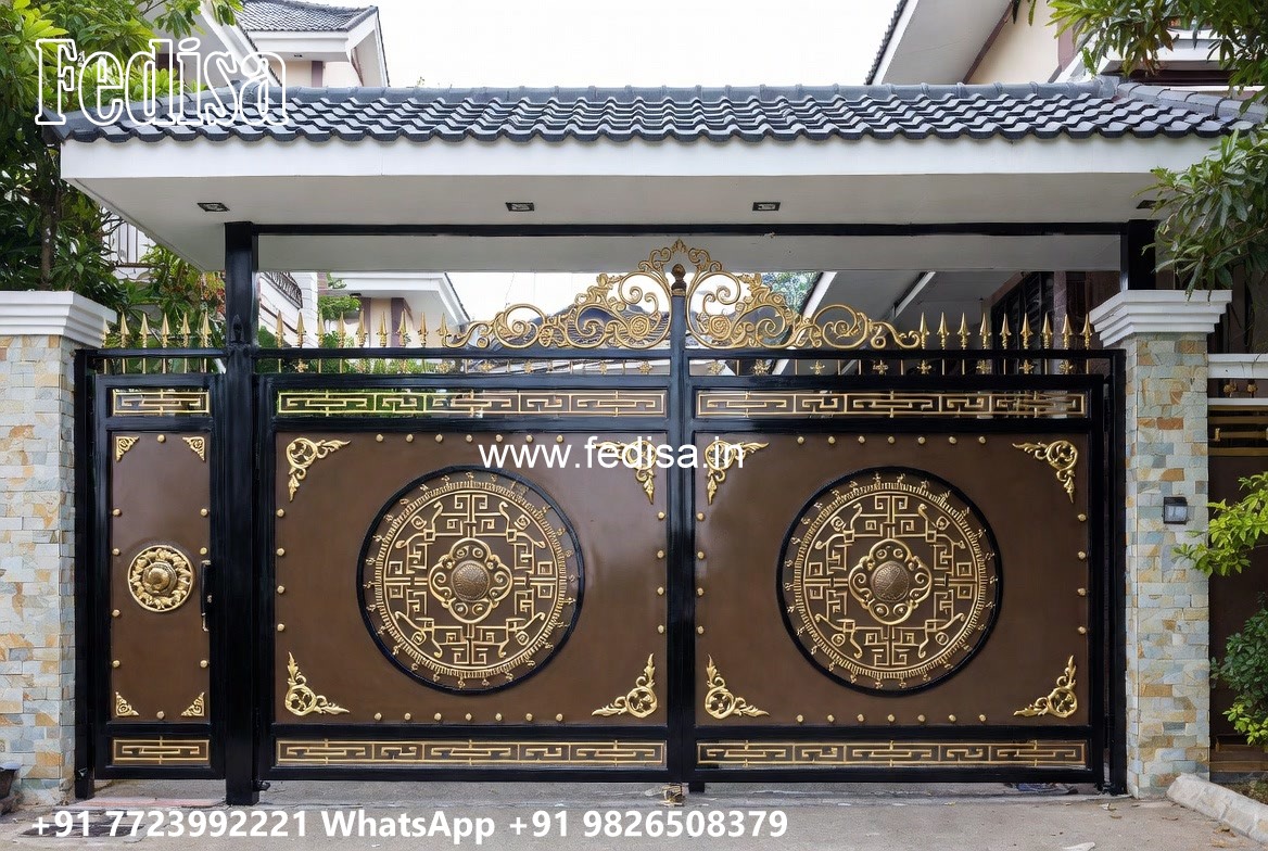 Iron Main Gate Design, Modern Fence And Gate Design Wonderful Main Gate Design Ideas