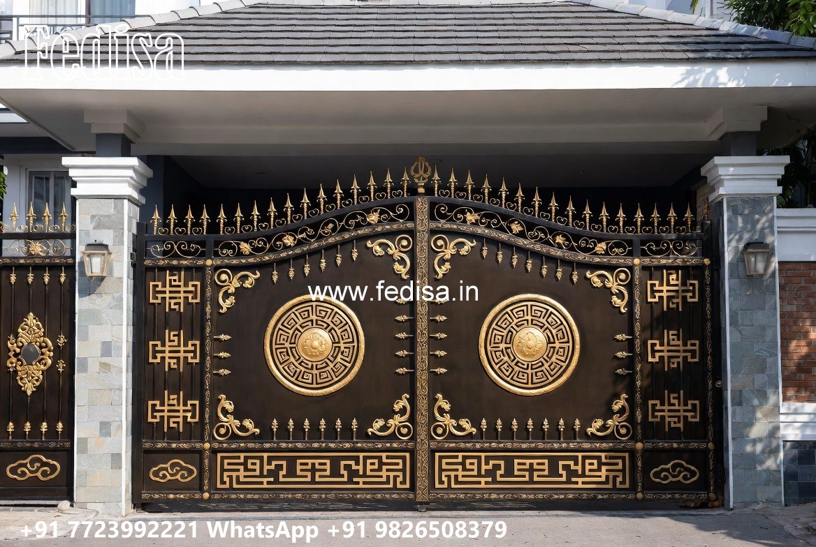 Pipe Gate Design, Stainless Steel Folding Gate Design Wonderful Main Gate Design Ideas