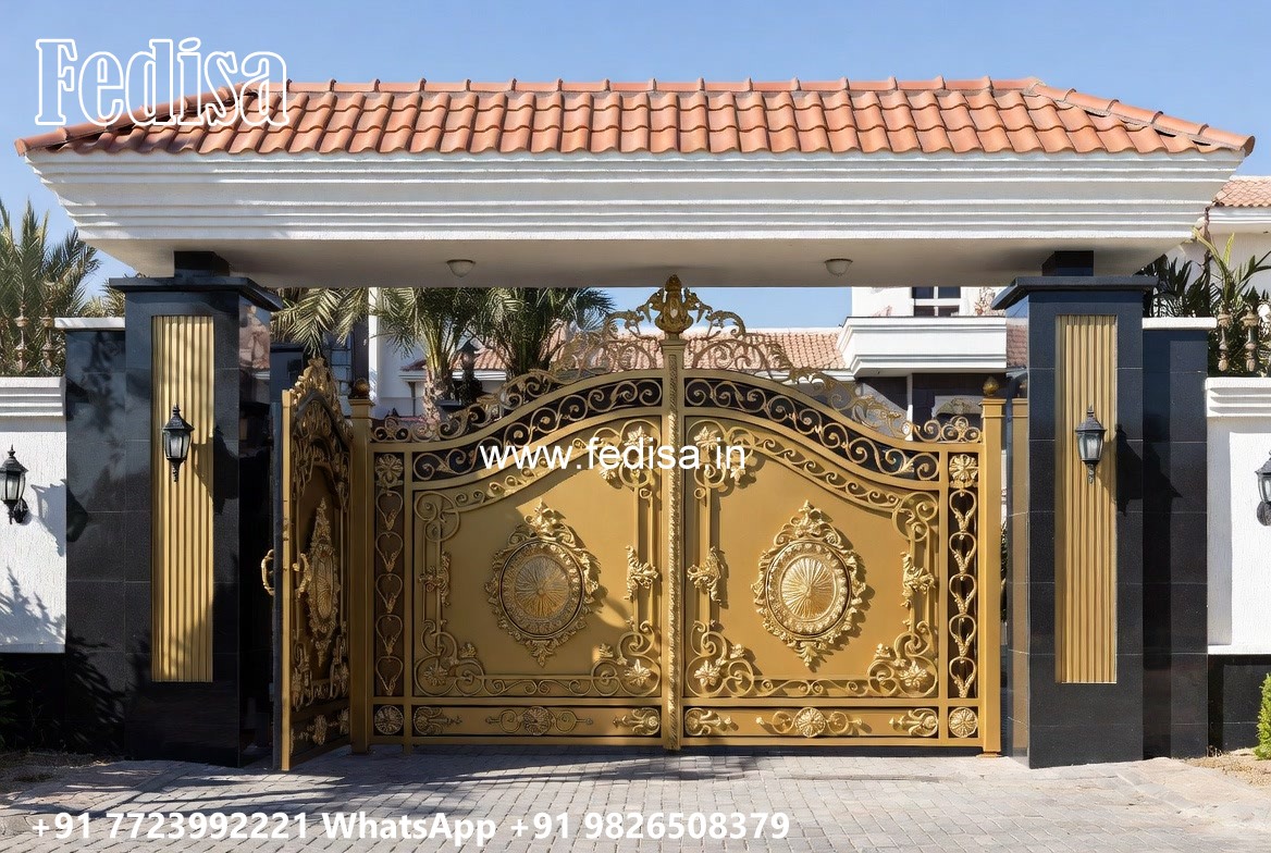 Entrance Gate Design, Grill Gate For Home Wonderful Main Gate Design Ideas