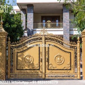 Iron Main Gate Design, Steel Gate Double Door Design Wonderful Main Gate Design Ideas
