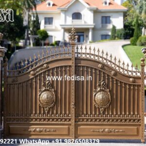 Pipe Gate Design, Arched Wooden Gate Designs Wonderful Main Gate Design Ideas