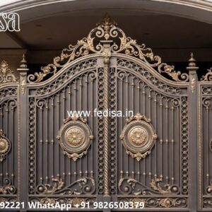 Pipe Gate Design, Herringbone Gate Wonderful Main Gate Design Ideas
